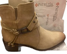 Stivaletti beige nuovi con