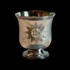 Raro calice comunione argento