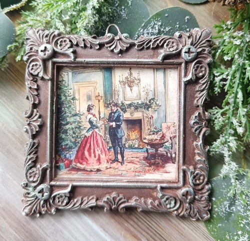 Ornamento natalizio cornice - ornamento,