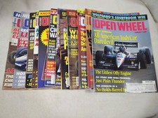Lot Of 12 Open Wheel Magazines Various Months 1992 1995 1996 