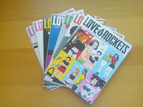 Lotto fumetti love and - fumetti,