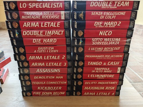 Lotto vhs della collana - lotto, 26