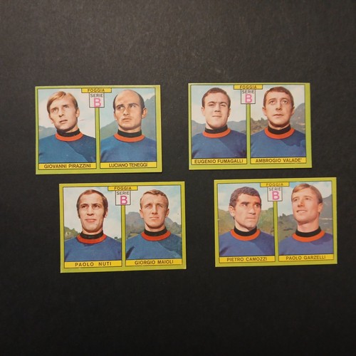 Foggia calciatori panini 1968 - calciatori,