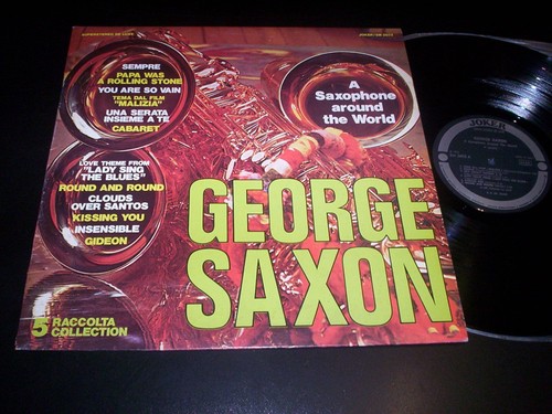 George saxon a - saxon, saxophone
