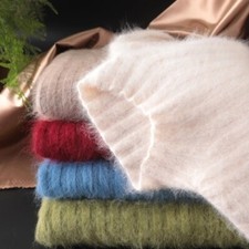 Faux Mink Cashmere Sweater