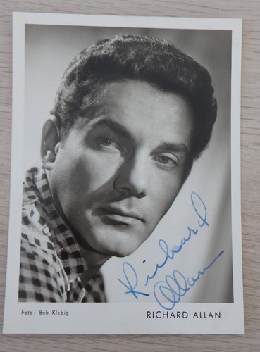 Autografo attore francese