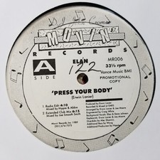 Elan Press Your Body 12" Vinyl