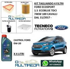 TAGLIANDO FILTRI OLIO