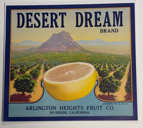 Desert dream etichetta cassa - dream,,