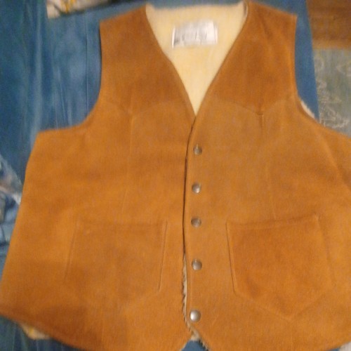 Gilet vintage joo kay - vintage, pelle