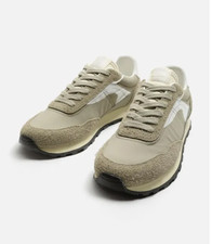 Scarpe da ginnastica Zara da uomo lussuose eleganti casual UK 11 EU45 PREZZO AL PUBBLICO £ 119,99 offerte benvenute