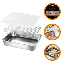  1 set di piatti in acciaio