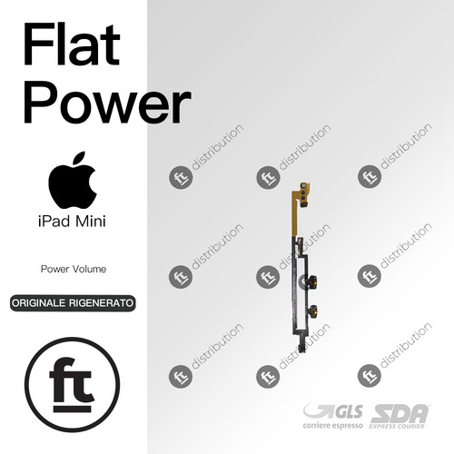 Apple flat accensione power - flat, +