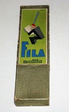 scatola matite FILA, disegno LUCIO VENNA, vuota, anno 1935