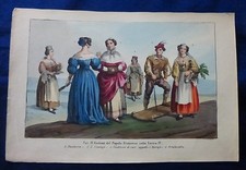 STAMPA ACQUERELLATA - '800  -