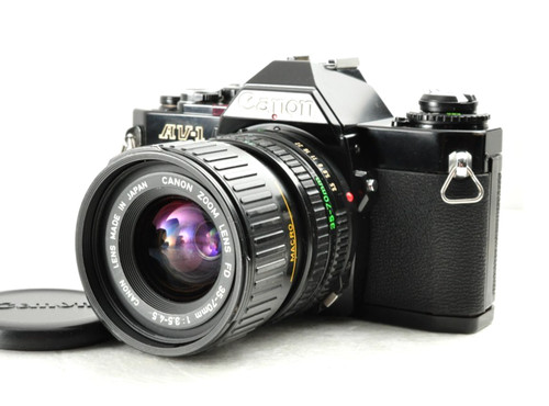 Canon black with nfd - canon, av-1