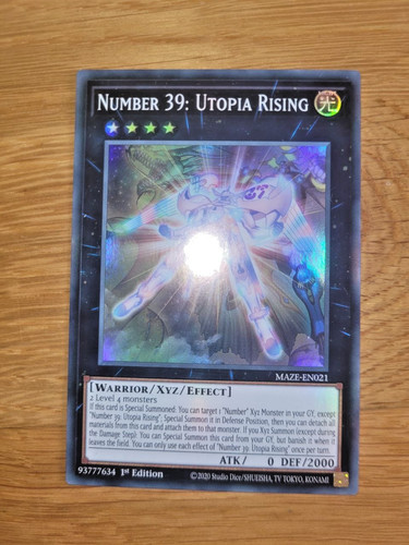 Yugioh numero utopia - numero, rising