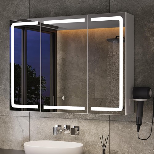 Armadietto bagno con specchio - con,