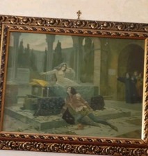 "Quadro Antico Romeo e