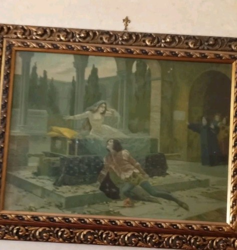 Quadro antico romeo e - antico,