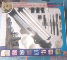 Telescopio Astronomico con Lenti 20X 30X 40X - Microscopio 900X - Accessori