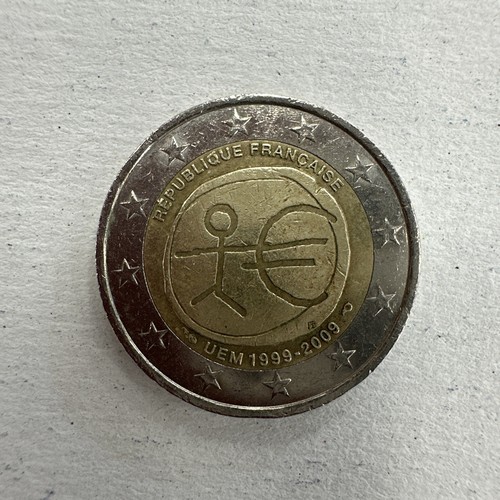 Moneta euro francia - moneta,