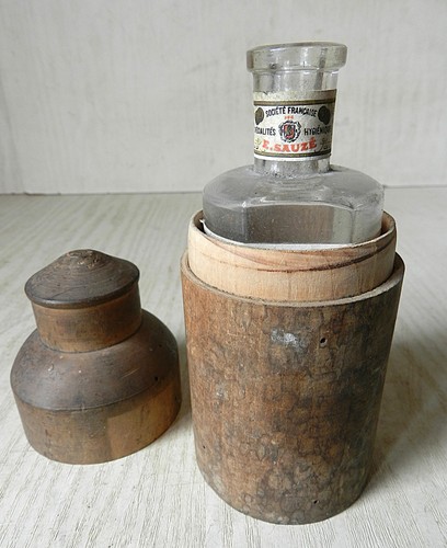 Ancien flacon eau de - flacon, d'