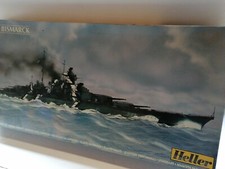 Kit heller nave da guerra Bismarck scala 1/400