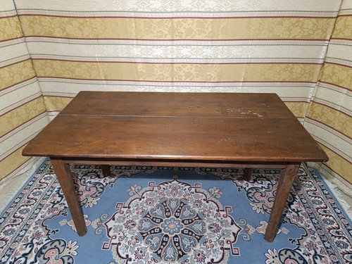 Tavolo rettangolare piano noce - rettangolare,