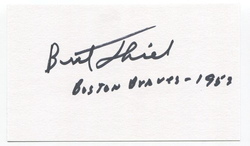 Bert thiel firmato - thiel,