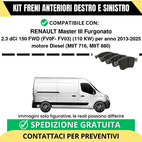 Pastiglie freno anteriori - pastiglie,