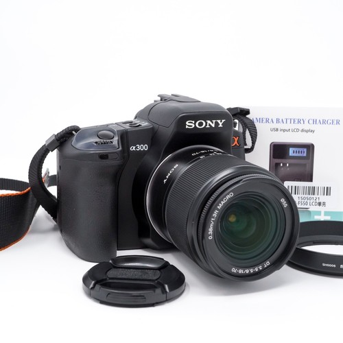 Sony a300 fotocamera - sony, reflex