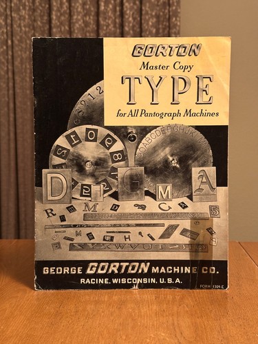 George gorton machine 1947 - george, co.