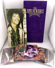 The Jimi Hendrix Experience 3 CD Box Lot Booklet Purple Velvet Slipcase (Read)