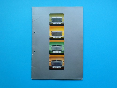 Brochure mercedes w115 - -,