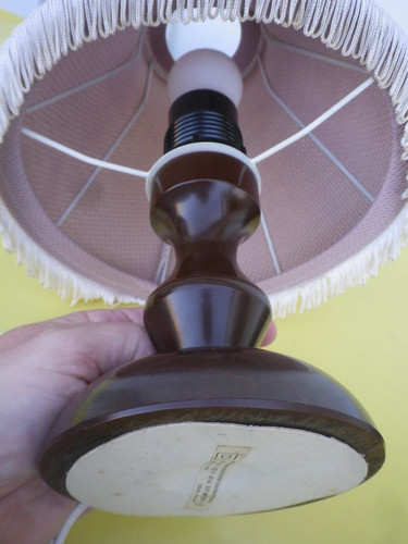 Vintage lampe rda ruhla - lampe,