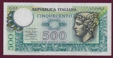 ITALIA 500 LIRE 1974 P-94