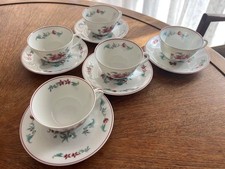 Set 5 piattini tazza