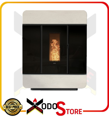 Termostufa pellet klover - a,