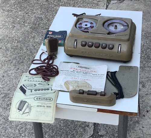 Registratore vintage grundig - vintage,