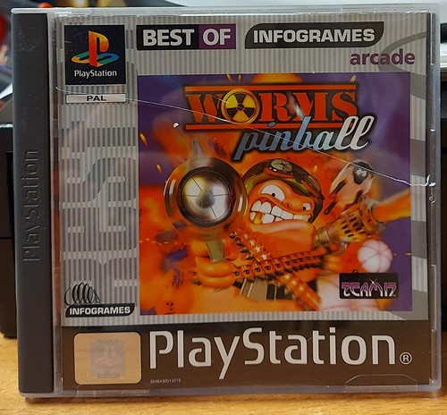 Worms pinball ps1 - pinball, gioco