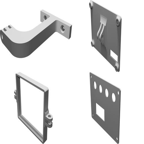 Custodia display per pcb 5x7 - display,