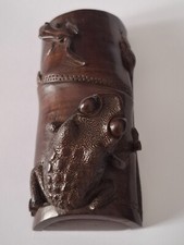 IKEBANA VASE JAPONAIS EN BOIS