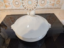 Antica PORCELAIN  Coimbra S.P. Portugal Zuppiera VINTAGE fine '800 Perfetta!