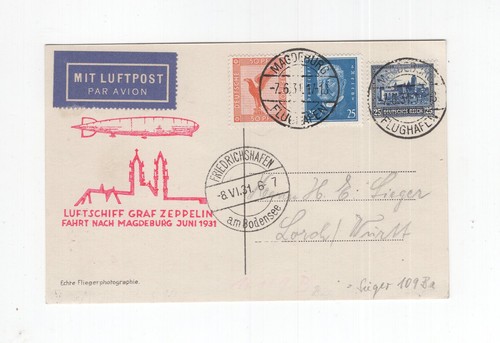 1931 germania zeppelin 127 - germania,