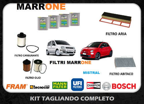 Kit tagliando filtri - +, olio