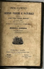 M.Lessona# PRIMI ELEMENTI DI SCIENZE FISICHE E NATURALI # Tip.Scol. S.F. 1863 *R