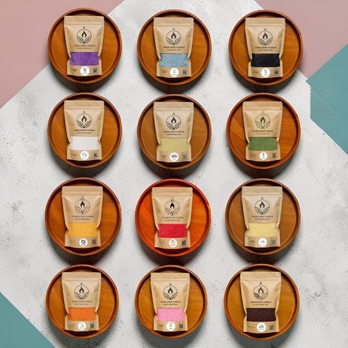 Sabbia per candele con - , profumo