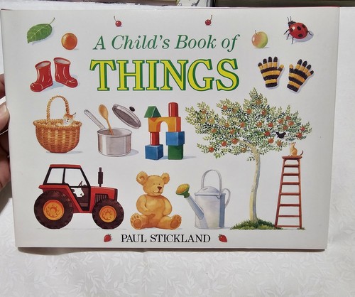 Childs book things - book,