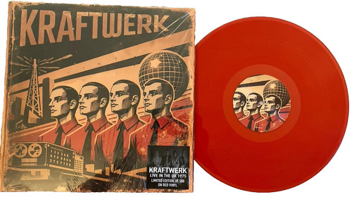 Kraftwerk red vinyl lp - red,